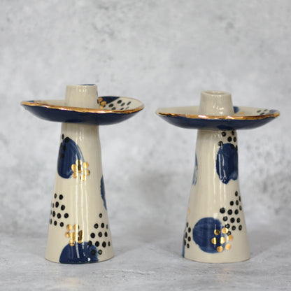 Nebula Tall Candleholder